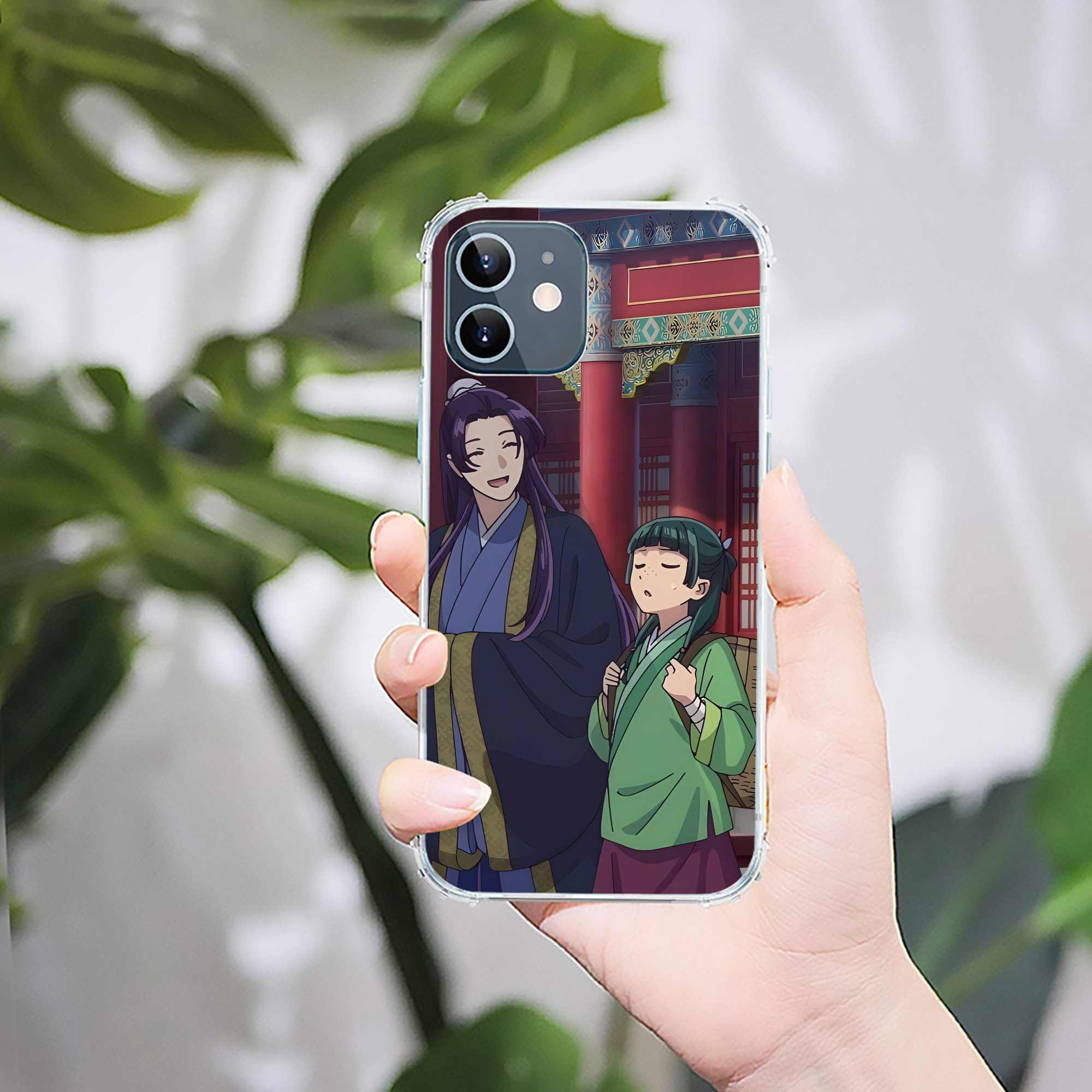 （画像用） 薬屋のひとりごと The Apothecary Diaries 【iPhone 12シリーズ対応】透明スマホケース（クリアソフトケース）